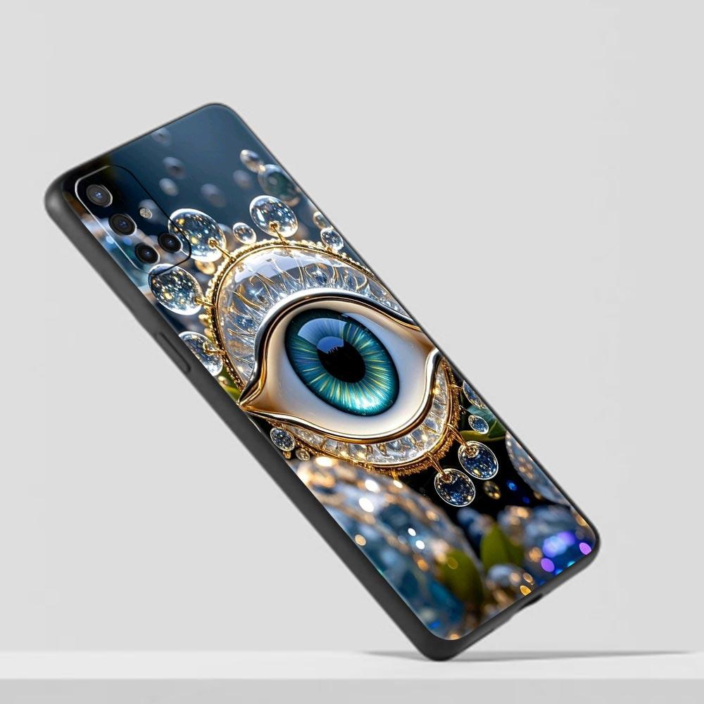 Phone Case For Oneplus 13R 13 12 10T 11 R10 Nord N100 N200 N10 9 9R CE 2 3 Z Pro Lite 5G Soft TPU Cover Fashion Eyelashes Eyes