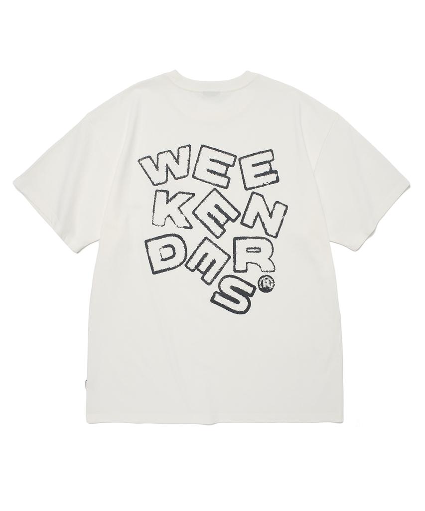 WKNDRS S-Logo T-Shirt (White)
