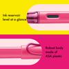 Lamy Safari Neon Pink Fountain Pen with Ergonomic Grip and Polished Steel Nib Ideal for All Writing and Calligraphy Includes LAMY T 10 Blue Cartridge