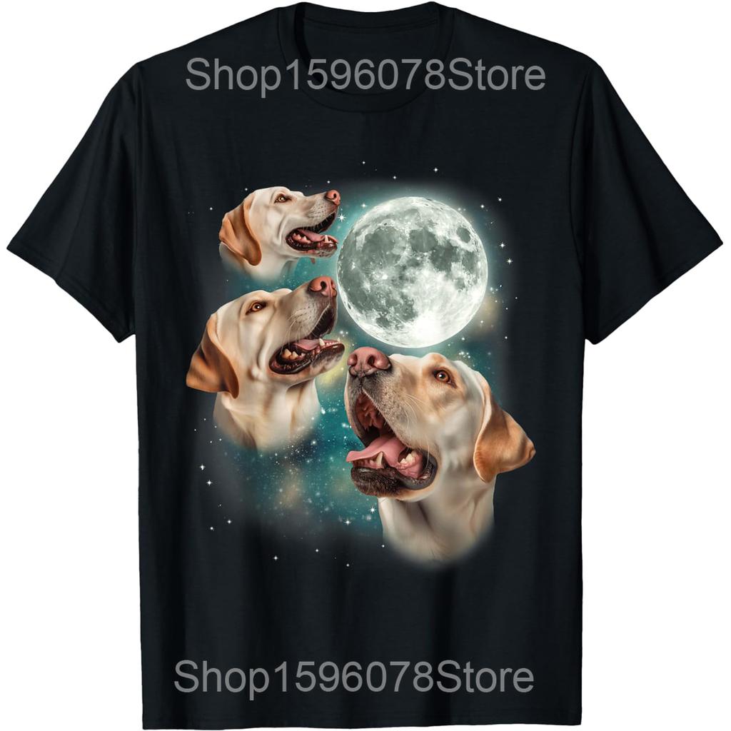 Life Is Better with A Yellow Lab Dog Labrador Retriever T Shirts Men Cotton Humor Streetwear Tee Short Sleeve Loose Clothing
