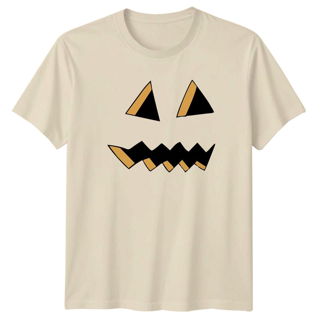 Halloween Pumpkin Face TShirt Jack O Lantern Halloween Gift For Him And Her