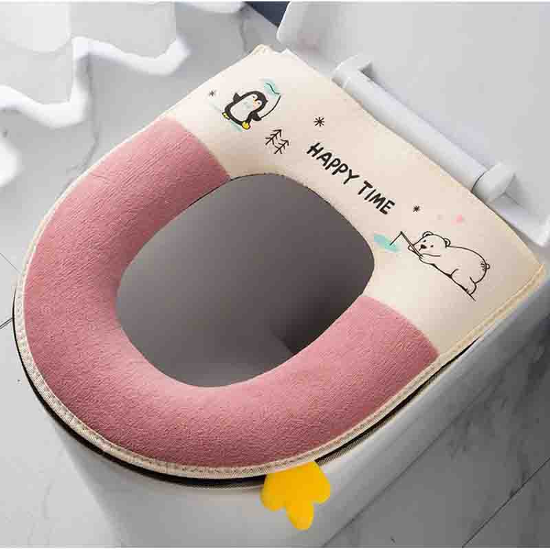 

Утолщенный коврик для унитаза, подушка для сиденья унитаза, коврик для сиденья унитаза, зимний коврик для унитаза, моющийся