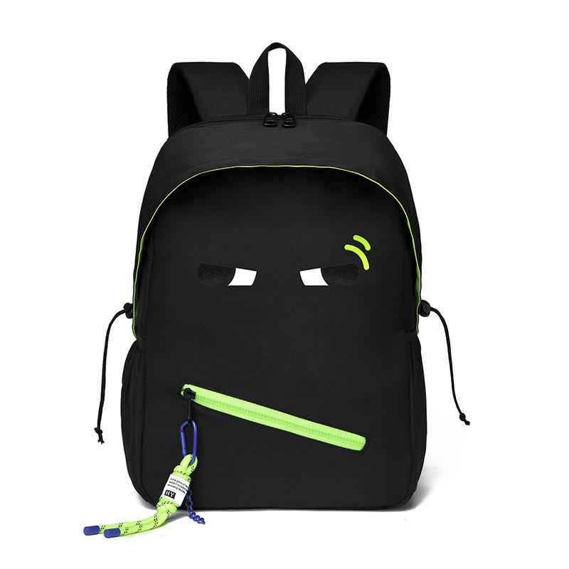 Zaino per la scuola zaino per nuovo studente versione coreana personalizzato piccolo mostro zaino per scuola media zaino per computer di grande capacità