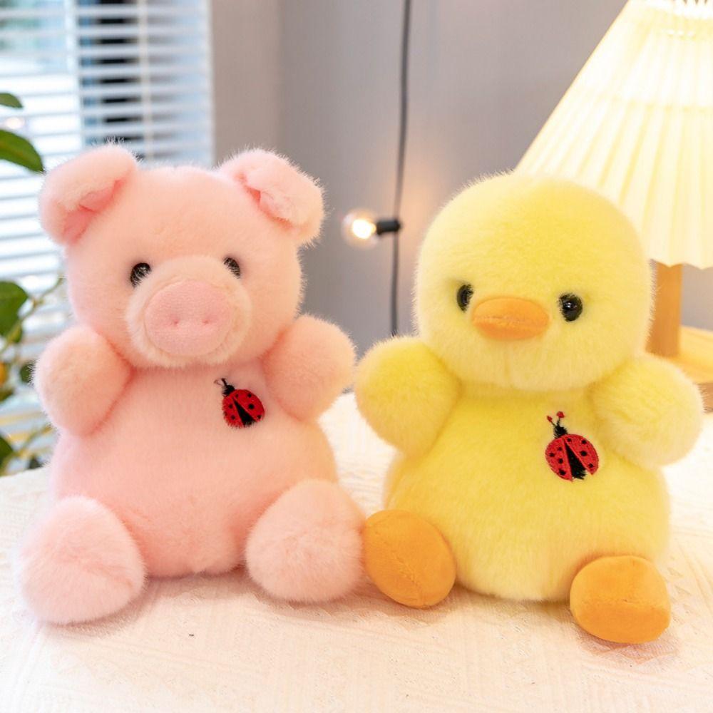 Koala Elephant Plush Toy Pig Penguin Plush Doll Cute Monkey Doll Clip  Kids Gifts
