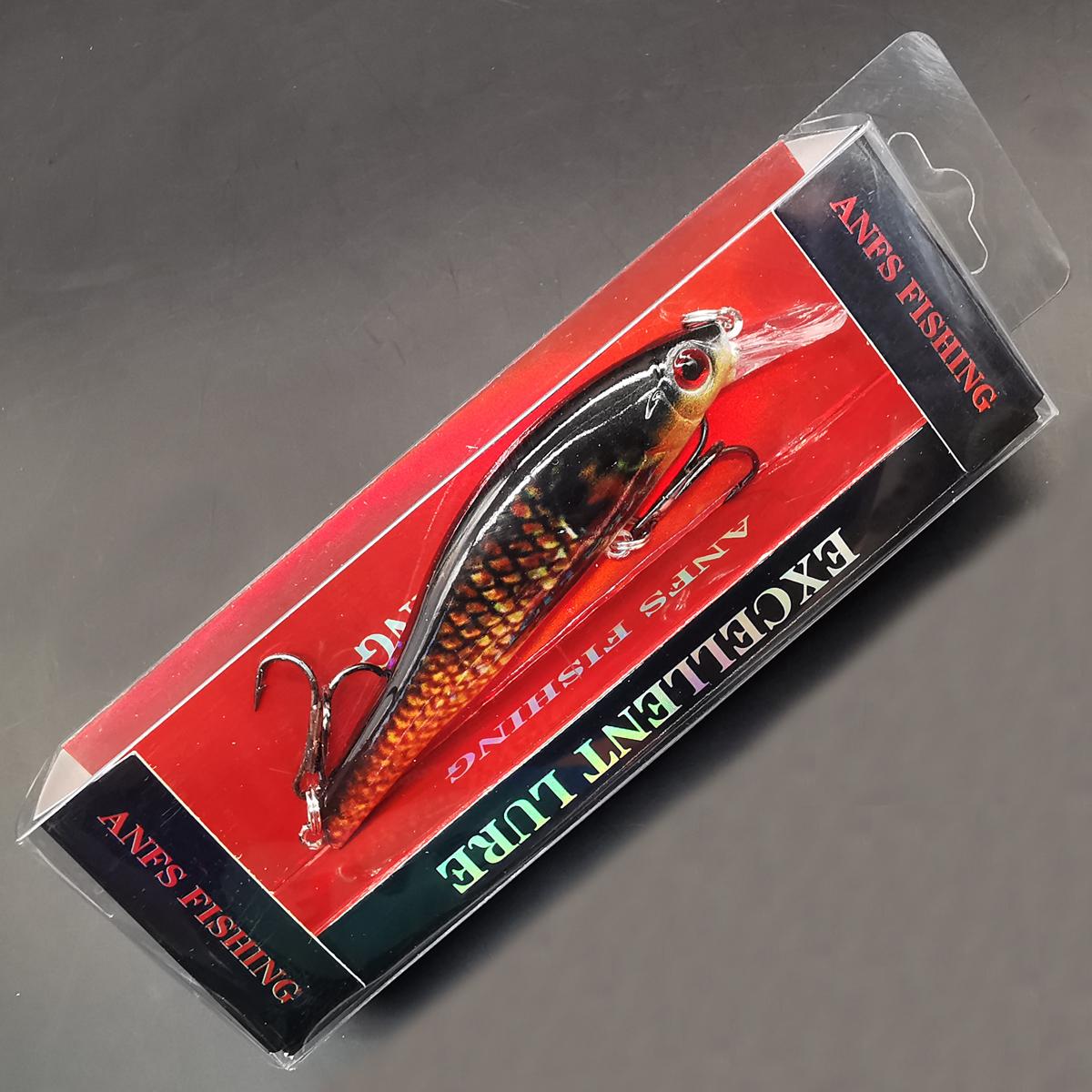 

1 шт./3 шт. 11,5 г Рыболовные приманки Красочная печать Тонущий воблер Искусственная приманка Крутая рыболовная приманка