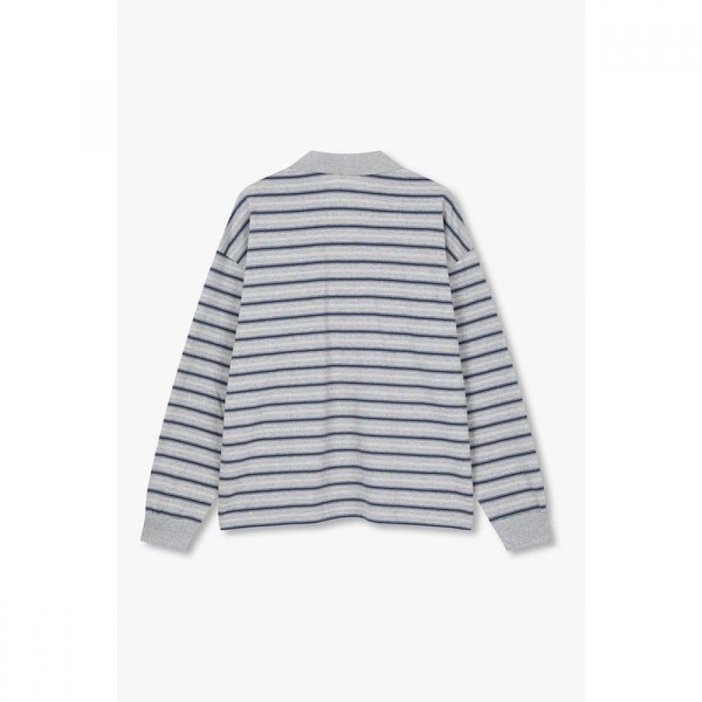 STUDIO TOMBOY Men Casual STripe Collar T shirT 9176322981ar
