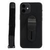 MOMOSTICK Mobile Phone Stick Gel Pad Finger Strap Holder Grip Stand with Phone ArmbandBlack