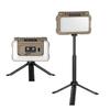Foldable Multi-Source LED Camping Lantern with USB Charging