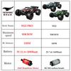 1:16 85KM/H Or 50KM/H 4WD RC Car With LED Remote Control Cars High Speed Drift Monster 4x4 Truck for Kids vs Wltoys 124017 Toys