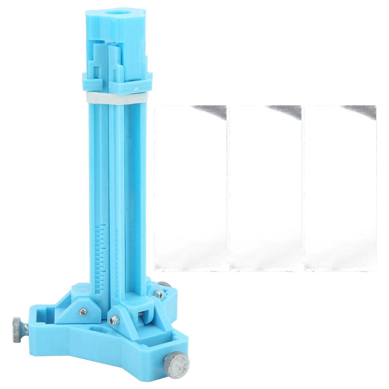 3D Nyíl Tollazó Jig Állítható Átlátszó Skála Hordozható Nyíl Tollazó Ragasztó Szerszám 3,6-10 mm-es Nyíltestekhez fekete