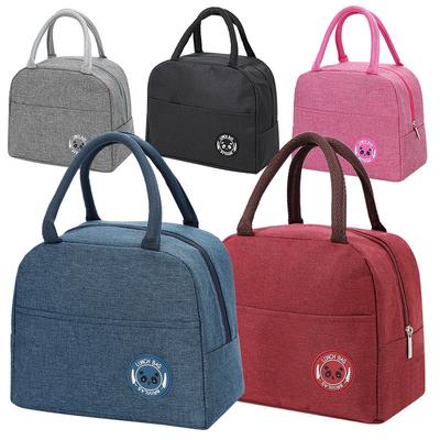 Borsa Pranzo Isolata Isolamento Pacco Bento Foglio di Alluminio Borsa Riso Pacco Pasto Ghiaccio Studente Bento Pranzo Borsa a Mano Isolamento