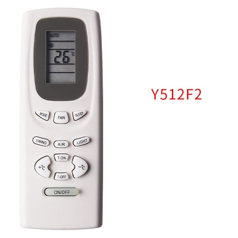 Telecomando wireless universale di ricambio per condizionatore d'aria Agreement Compatibilità con modelli KTGL002 Y512F2 Y502K Y512FA Y512F Y512