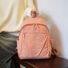 High Quality New Nylon Women Backpack Female Travel Bag Backpacks Schoolbag for Teenage Girls Solid Color Bookbag