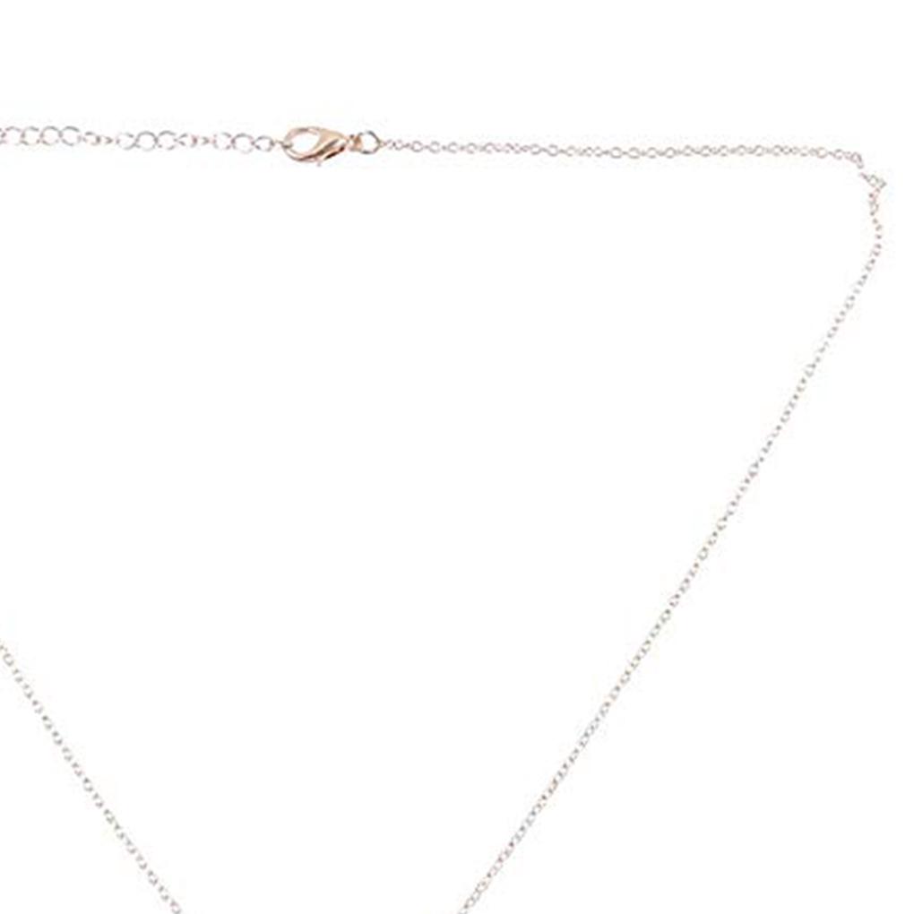 Women Star Pendant Clavicle Necklaces Chain Jewelry Gold Color Allergy Free Collarbone Chain