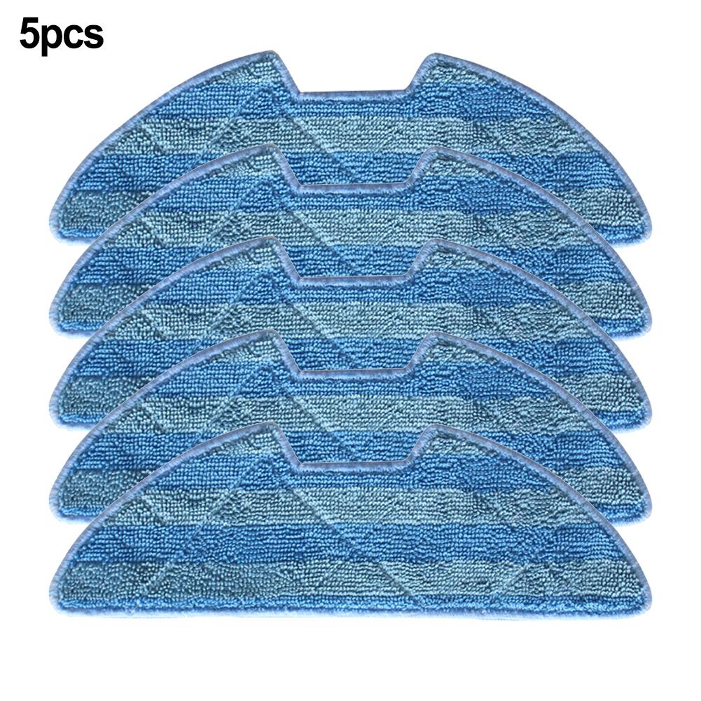 Cleaning Cloth Mop Wipes Cloth Mop Parts Robotic Vacuum Cleaner 5pcs Household Cleaning Attachment Cleaner Pad