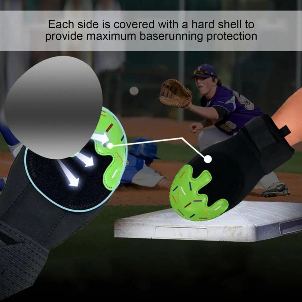 Icecream Baseball Sliding Mitt Glove Left Right Adjustable Wrist Protective Glove Compression Strap Universal Softball Glove giallo