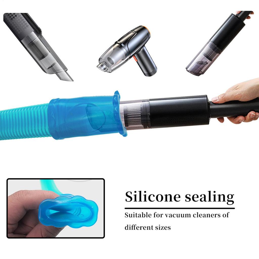 Vacuum Cleaner Vent Cleaning Pipe Portable Lint Remover Tool Flexible Duct Attachment for Home Dryer HVAC System Maintenance