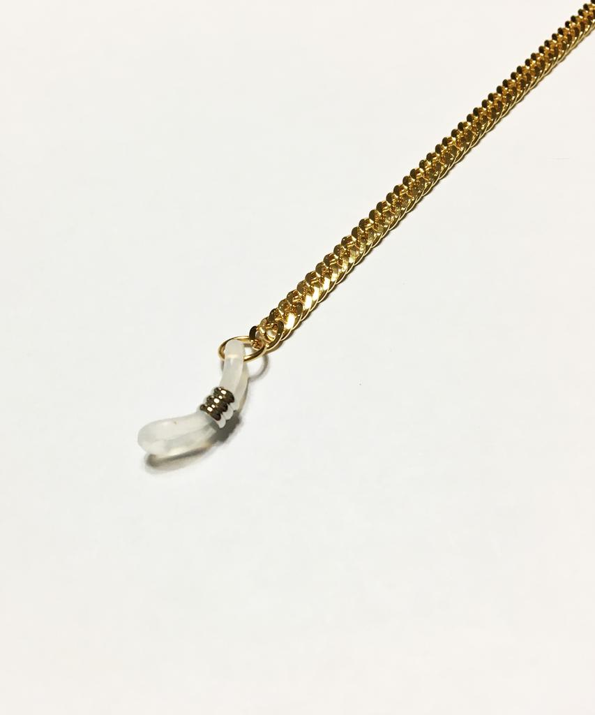 Segseuto [Surgical Steel][Eyeglass Chain] W-Type 005 E.L Gold