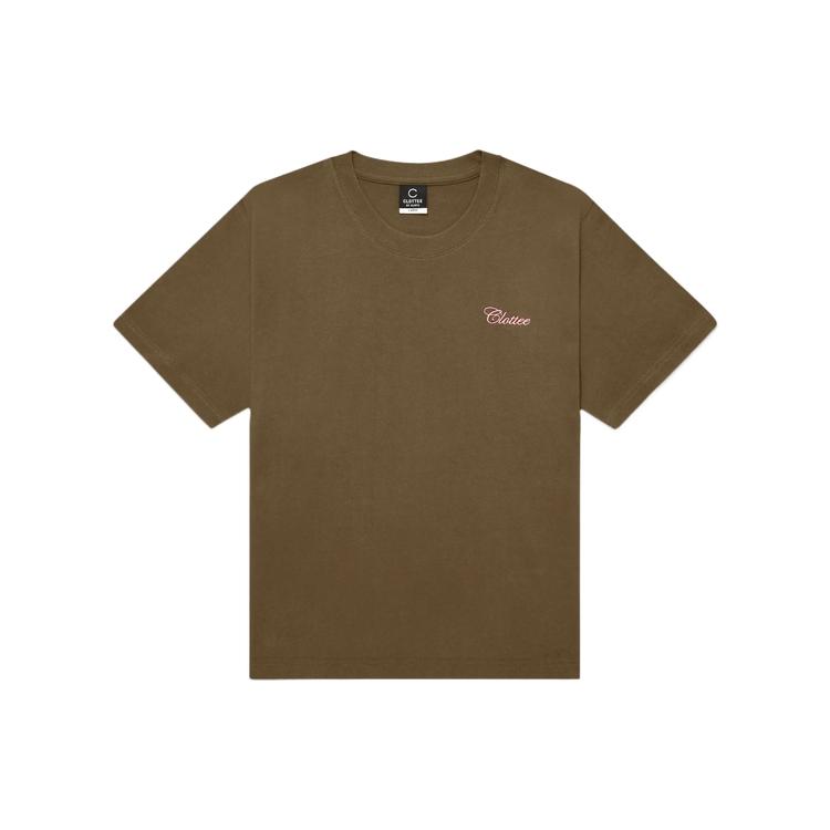 CLOT T-Shirts Unisex Crew Neck Thickened Straight Fit CTTE22SS1001