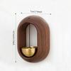 1 Stück Magnetische Messing Türklingel Erinnerung Holz Windspiel Selbstklebende Ladenbesitzer Klingel für Tür Heimdekorationen