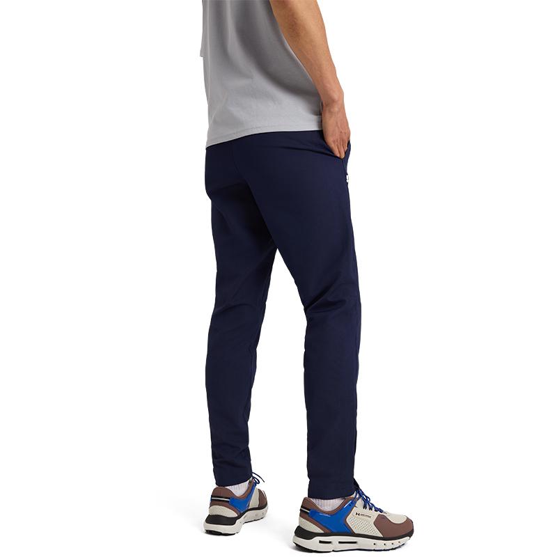Under Armour Rival Sports Leisure Series Logo Woven Elastic Breathable Casual Pants Men pants Dark-Blue 1390150-410