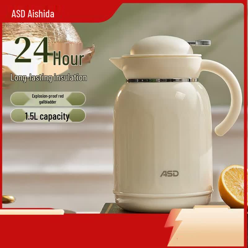 Aishida Large Capacity Glass Liner Vacuum Flask