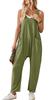 Maeau Long Casual Loose Perfect for Everyday and Size XL Women's All-in-One Pants, Wide-Leg Pants, Cute, Overalls, Fit, Commuting, Wear, Spring,