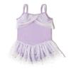 Sequins Dance Leotard Ballet Skirt Princess Sleeveless Ballet Clothes Girls GymnasticsTrainning Suit