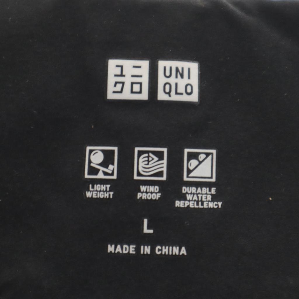 UNIQLO seamless Down jacket L black Women Used