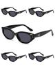 5 PCS Cat Eye European American Style Cool  Girl Summer Sunscreen Sunglasses