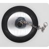 Kitchen Sink Drain Plug Rubber Sink Strainer Stopper Bathroom Tube Sink Drain Stainless Steel 1 PC