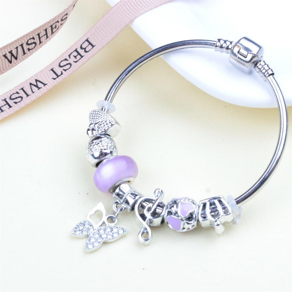 Beaded Bracelet Bangle Multi Element Stainless Steel Copper Alloy Open Spring Snake Bone Chain