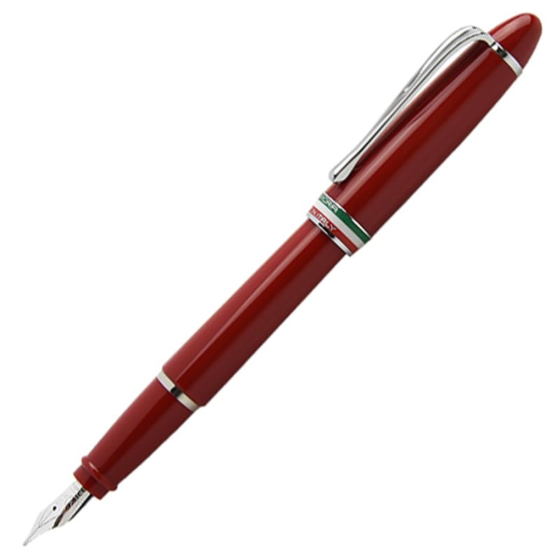 AURORA aurora fountain pen epsilon 150th anniversary of unification flag tricolor ring red CT Fine letter F B17-RF