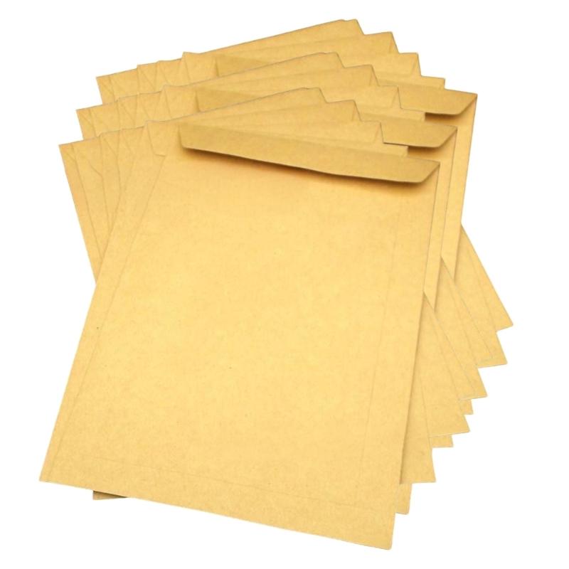 

50Pcs Self Seal Envelopes No Window Envelopes File Envelopes For Documents File, Meeting Paper, Receipt, Picture, Photo 1