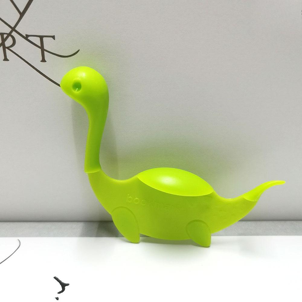 

1Pc Dinosaur Bookmarks – Fun Brontosaurus Design, Easy-To-Carry Page Markers for Books, Adorable Gift for Readers зелёный