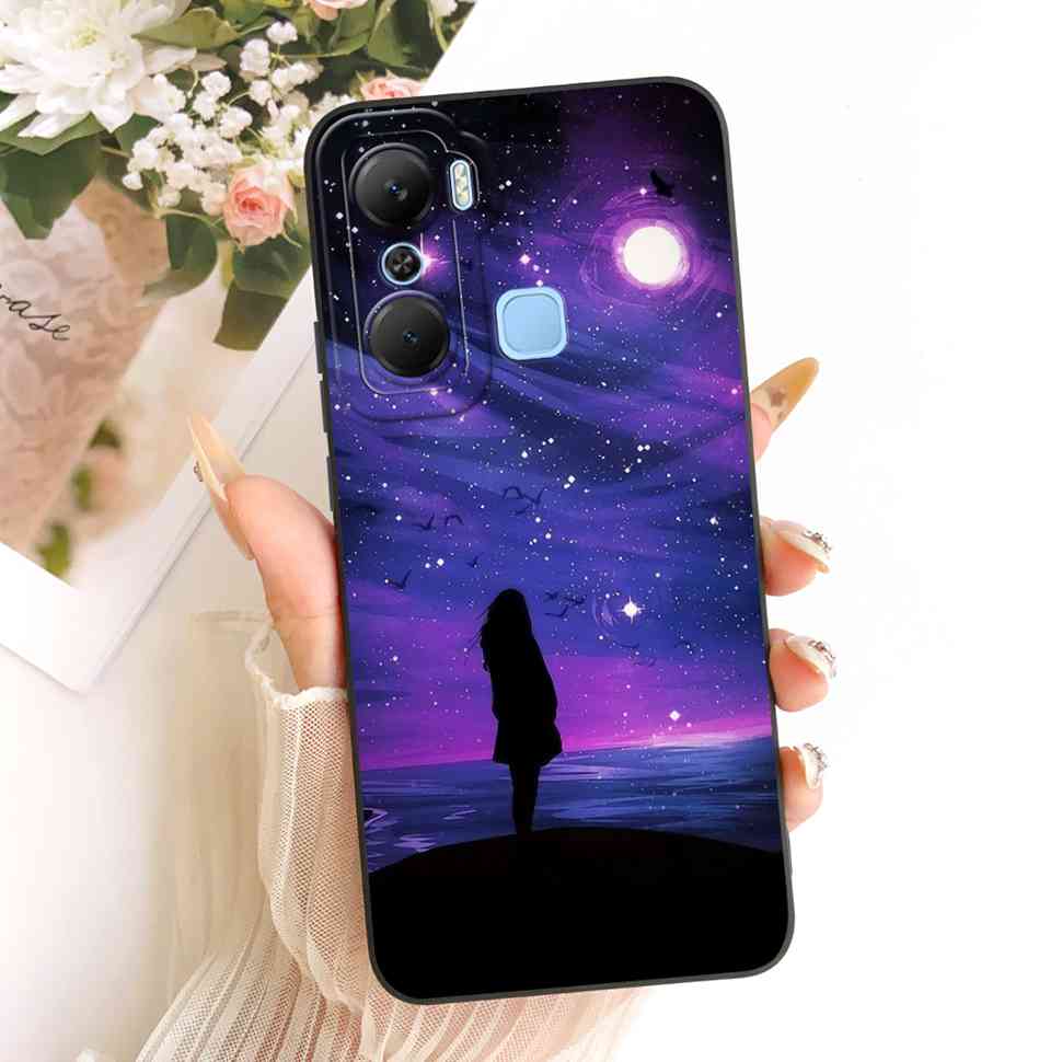 For Infinix Hot 12 Pro X668C Case Popular Painting Silicone Back Cover For Infinix Hot 12Pro 12 PRO 6.6" Phone Shell Bumper