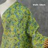 1M Tessuto Floreale Rilievo 3D Retrò Filato Jacquard di Seta Oro Argento Tessuto Tinto in Filo Per Cucito Fai da Te Cheongsam Hanfu Abito Cappotto Completo Borsa