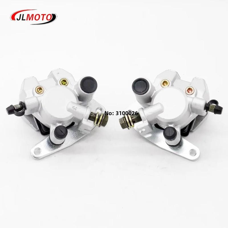 Front Left Right Brake Caliper With Brake Pads Fit For Yamaha ATV Quad Banshee Kodiak Grizzly YFM350 YFM400 YFM450 Raptor YFM660