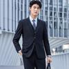 Kaseyew Classic Double-Button Wrinkle-Resistant Business Suit Set