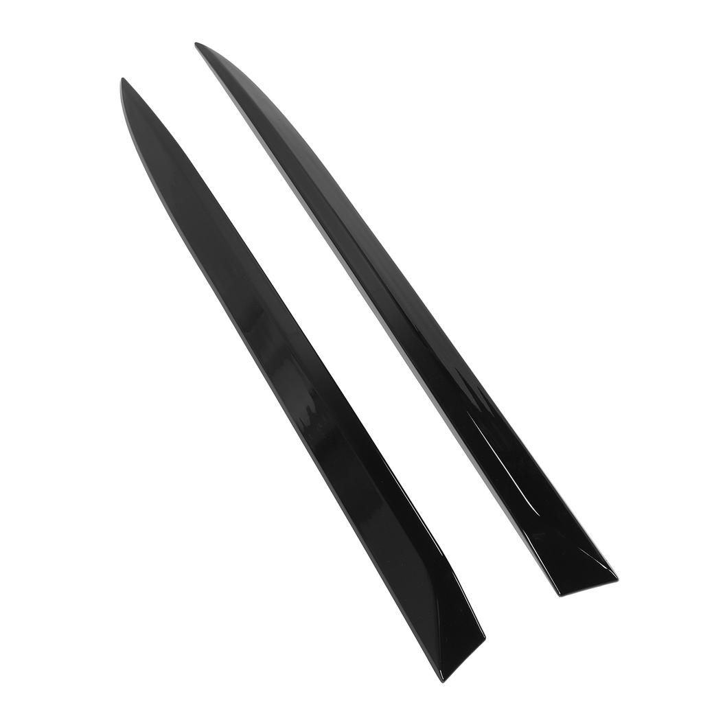 Pair of Rear Window Side Spoiler Glossy Black MP Style Tail Window Side Wing Cover Trim for X6 F16 2014 2019