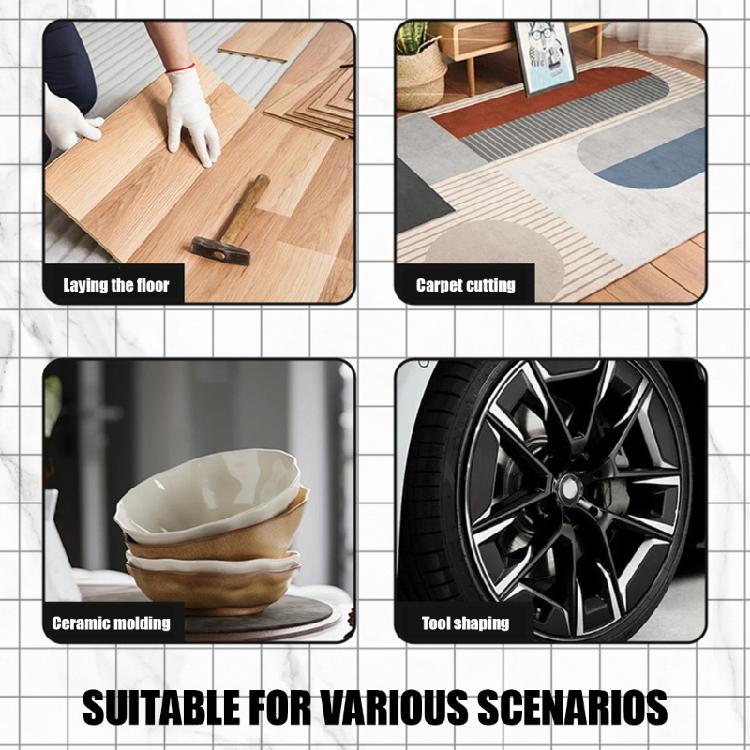 Portable Precise Line Woodworking Tool Profiles Scribing Ruler with Pencils Precise Profiles Scribe Tool Pencil Holder