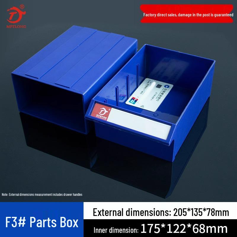 Desktop Drawer-Type Organizer Box, Thickened Storage Cabinet for Components and LEGO Bricks