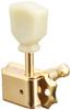 Scud Kluson-type Tuner Tuner, Keystone Knob, 1st String Side, Bulk, Gold, 2012G-BR