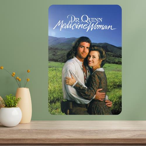 Dr Quinn Medicine Woman Classic TV Show Metal Poster Sign 20x30cm（7.8x11.8inch）