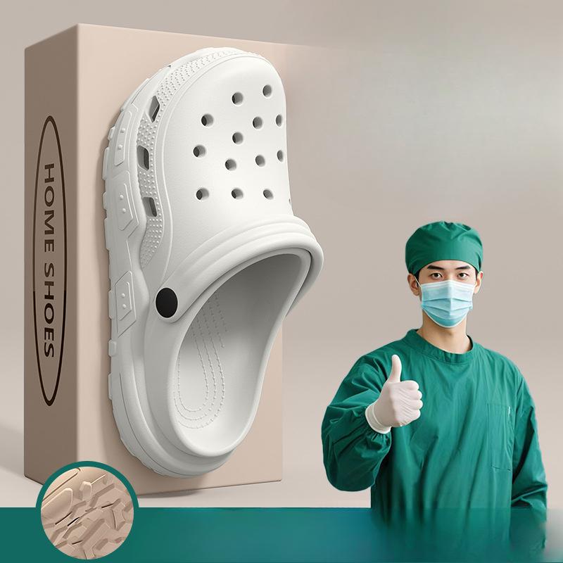 Nurse Shoes, New Crocs, Anti-slip and Odor-resistant Outerwear, Operating Room Flip-flops