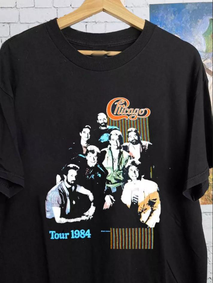 Vintage 1984 Chicago the Band Concert Tour T-shirt size S-5XL L