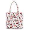Women's Large Capacity Letter Print Handbag Nylon Shoulder Bag Student Tote Bag
