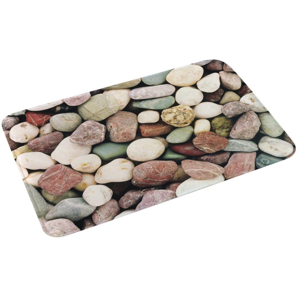 Buy 40*60cm Rug Pads Flannel Mat 3D Print Beach Starfish Carpet Sponge ...