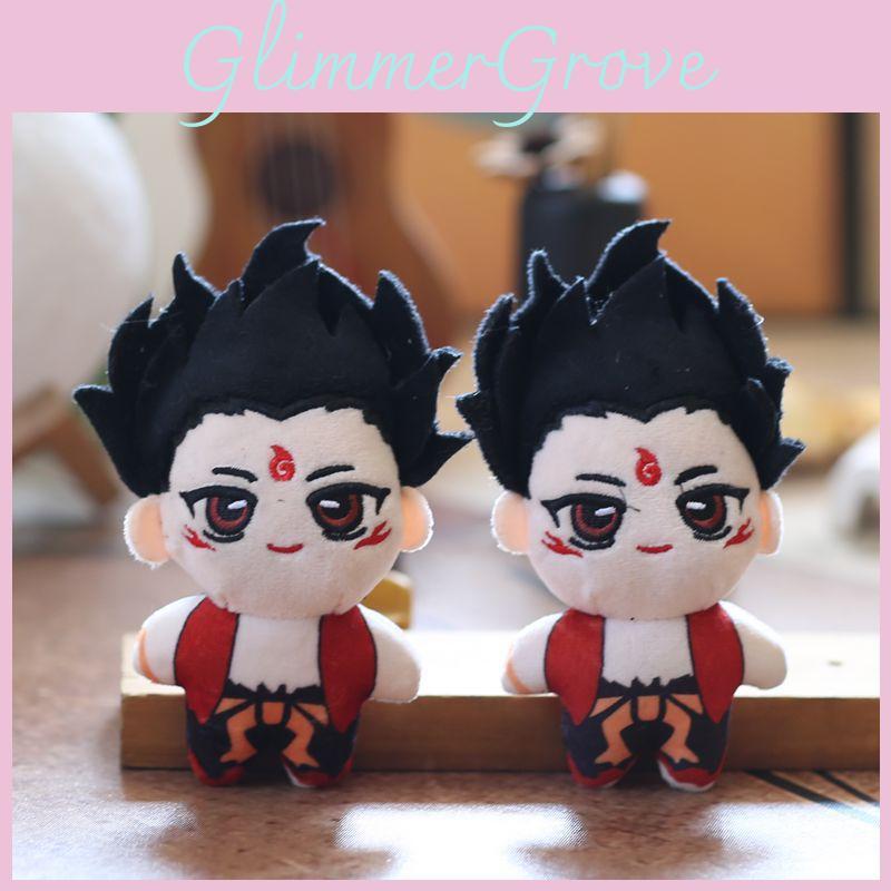 Nezha Wild Hair Plush Keychain Super Soft Stuffed Toy Bag Charm Gift Collectors