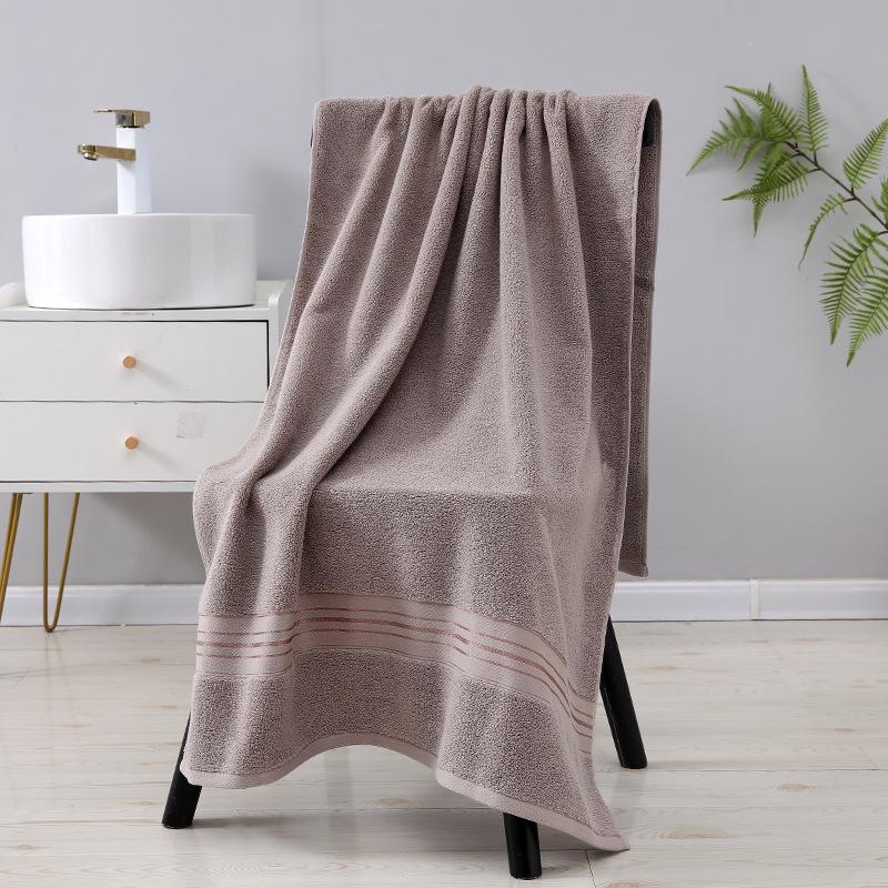 600g Thick Pure Cotton Oversized Bath Towel, 160x80cm, Large Hotel & Home Wrap